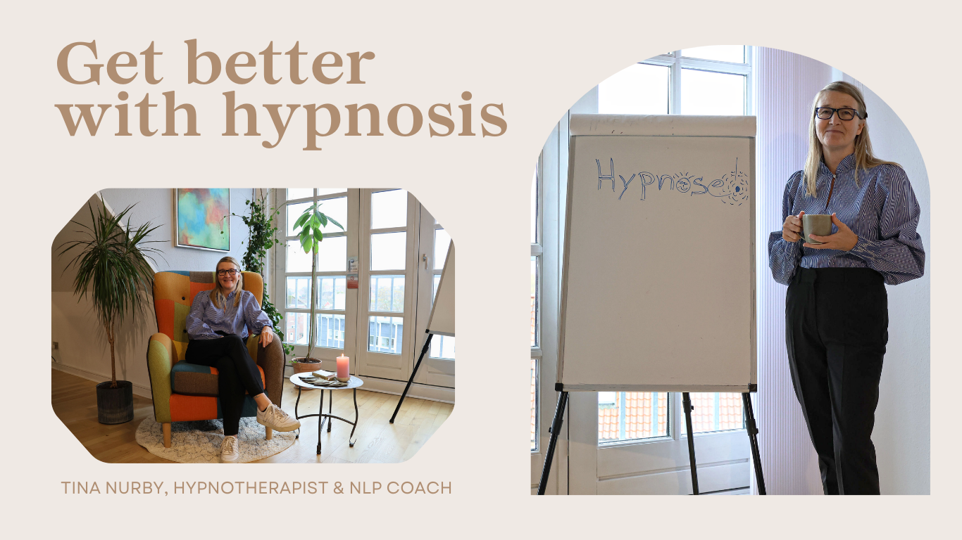 Tina Nurby, Hypnoseterapeut, NLP, EFT