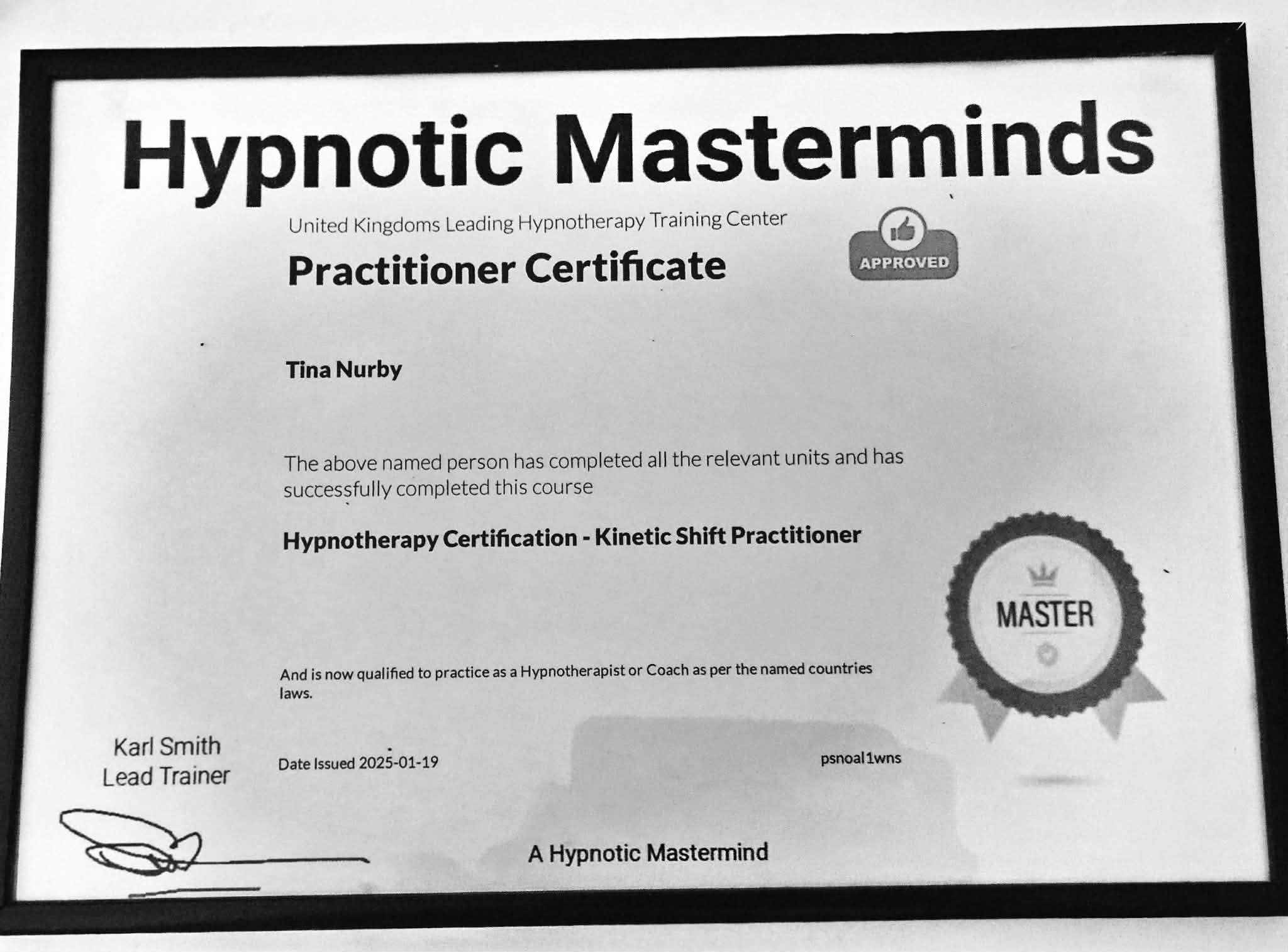 diplom Karl Smith Kinetic Shift 2025