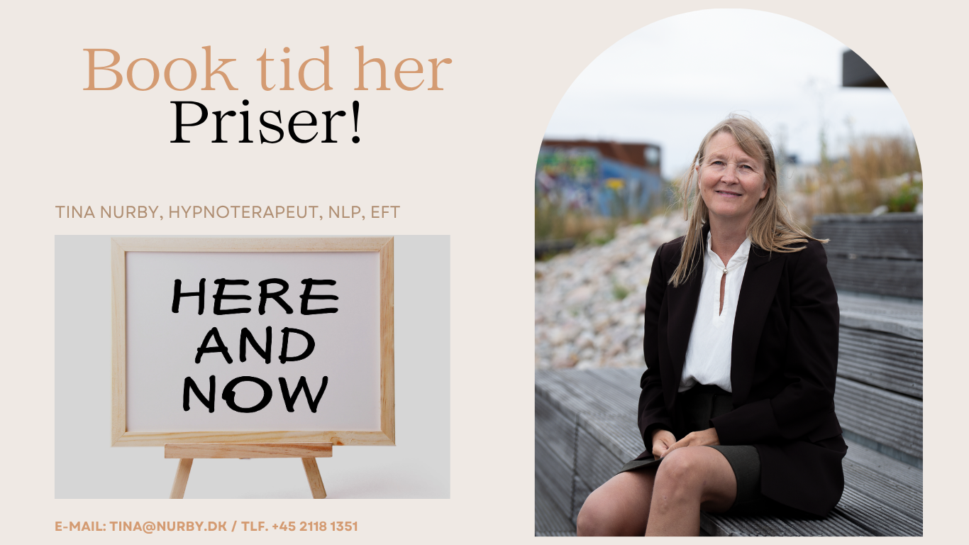 Tina Nurby, Hypnoseterapeut, NLP, EFT