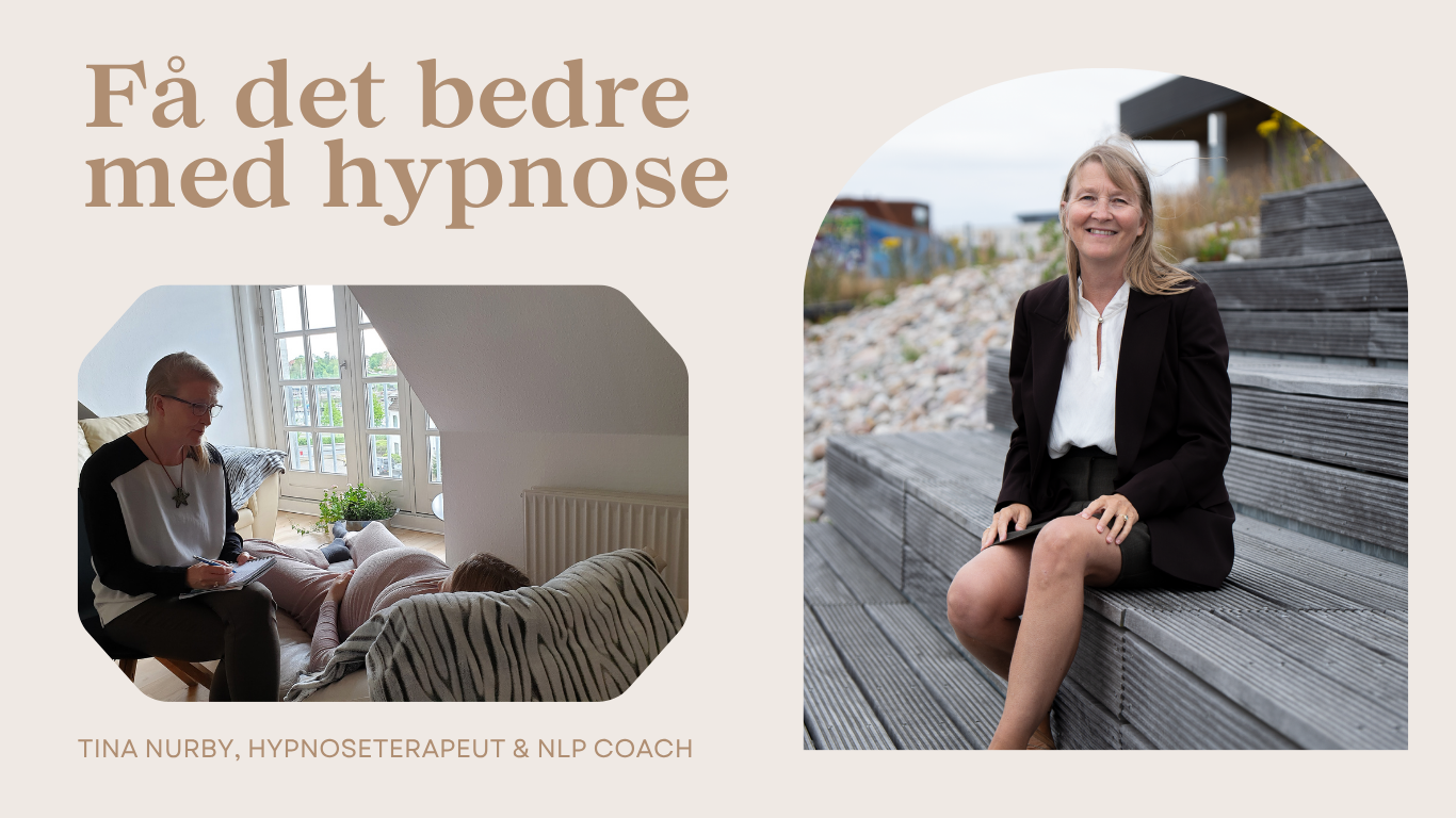 Tina Nurby, Hypnoseterapeut, NLP, EFT